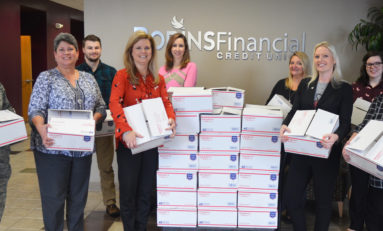 Robins Financial Credit Union sends holiday care packages to deployed troops