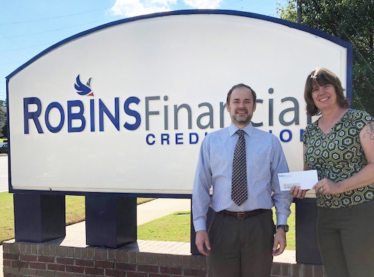 Robins Financial Credit Union adopts room at Project Safe