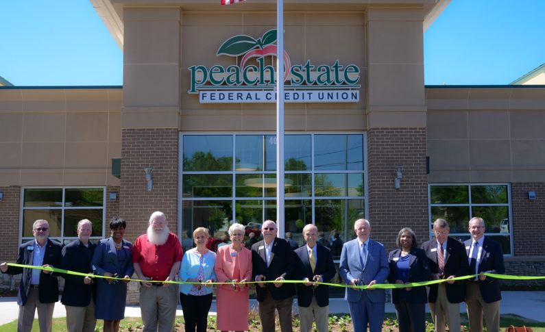 Peach State Federal Credit Union celebrates new branch location in Lawrenceville with ribbon cutting