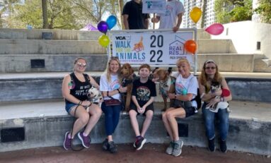Tropical Financial Supports Walk for the Animals in Fort Lauderdale