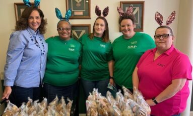 SRP FCU Staff Brings Easter Joy to Elderly Care Residents