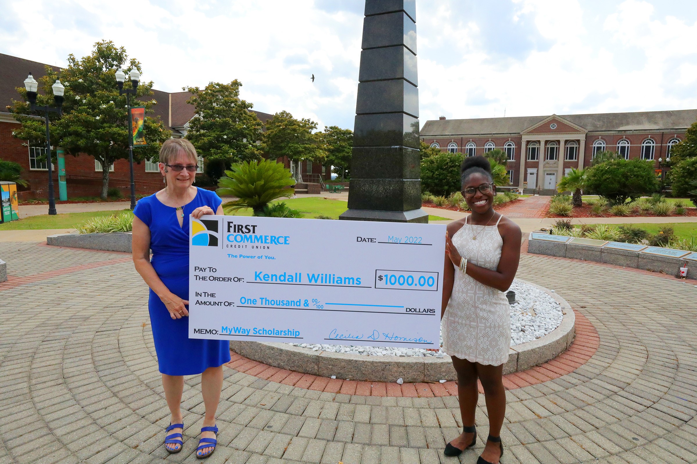First Commerce Credit Union Awards Two $1,000 MyWay Scholarships to Local Students