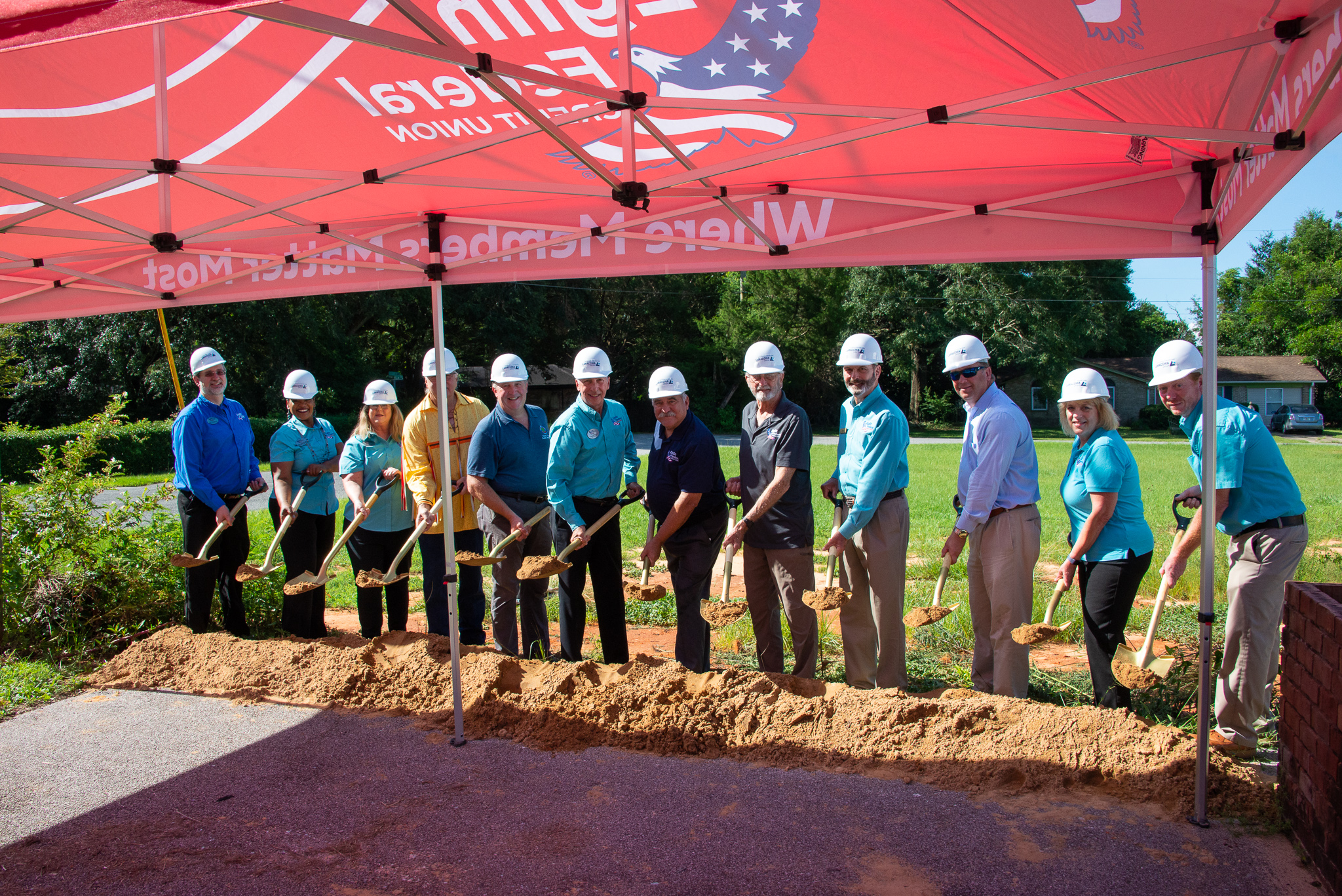 Eglin Federal Credit Union Breaks Ground on its New Pace Branch