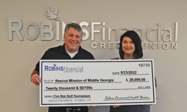 Robins Financial Credit Union Supports Rescue Mission of Middle Georgia