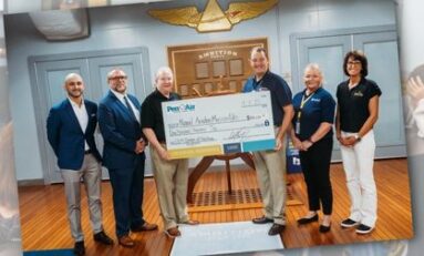 Pen Air Donates $100K to the Naval Aviation Museum Foundation's NW Florida STEM Center of Excellence Programs