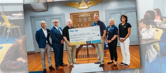 Pen Air Donates $100K to the Naval Aviation Museum Foundation’s NW Florida STEM Center of Excellence Programs