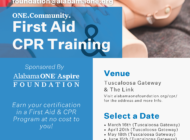 Alabama ONE Aspire Foundation Continues to Give Back Offering First Aid and CPR Training Classes