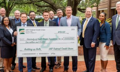 USF receives $1M gift from USF Federal Credit Union, elevating longstanding support