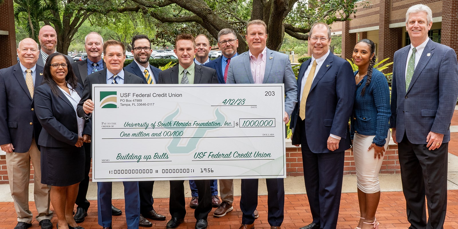 USF receives $1M gift from USF Federal Credit Union, elevating longstanding support