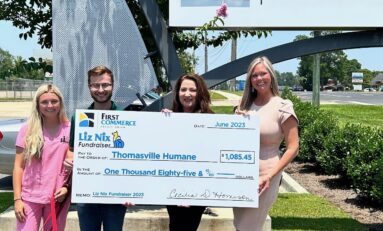First Commerce Credit Union Raises More Than $10,000 to Support Animal Rescue Organizations in South Georgia and North Florida