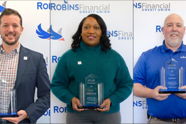 Robins Financial Credit Union Announces STAR Employees of the Year for 2023