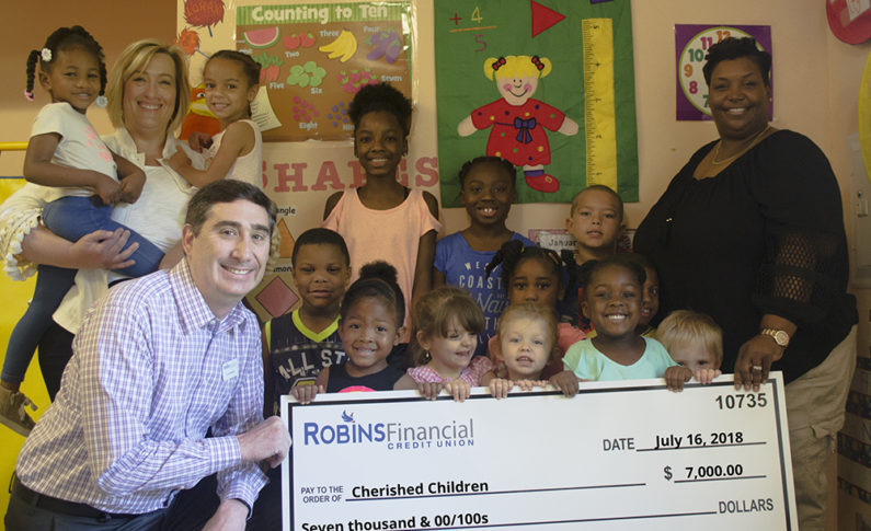 Cherished Children Daycare provides quality, educational daycare for all families but with a focus toward low-income working parents or parents returning to school. They received $7,000 to strip and wax floors, repaint classrooms and purchase storage cubicles, bookshelves, a gazebo for the playground and a dishwasher.