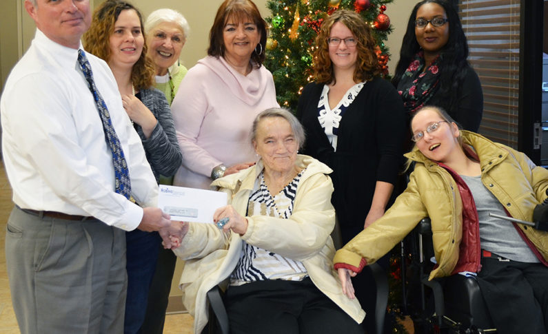 Abilities Discovered in Warner Robins received a $500 donation. This organization strives to enhance the lives of people with disabilities.