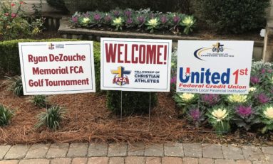 United 1st Federal Credit Union served as title sponsor for annual charity golf tournament