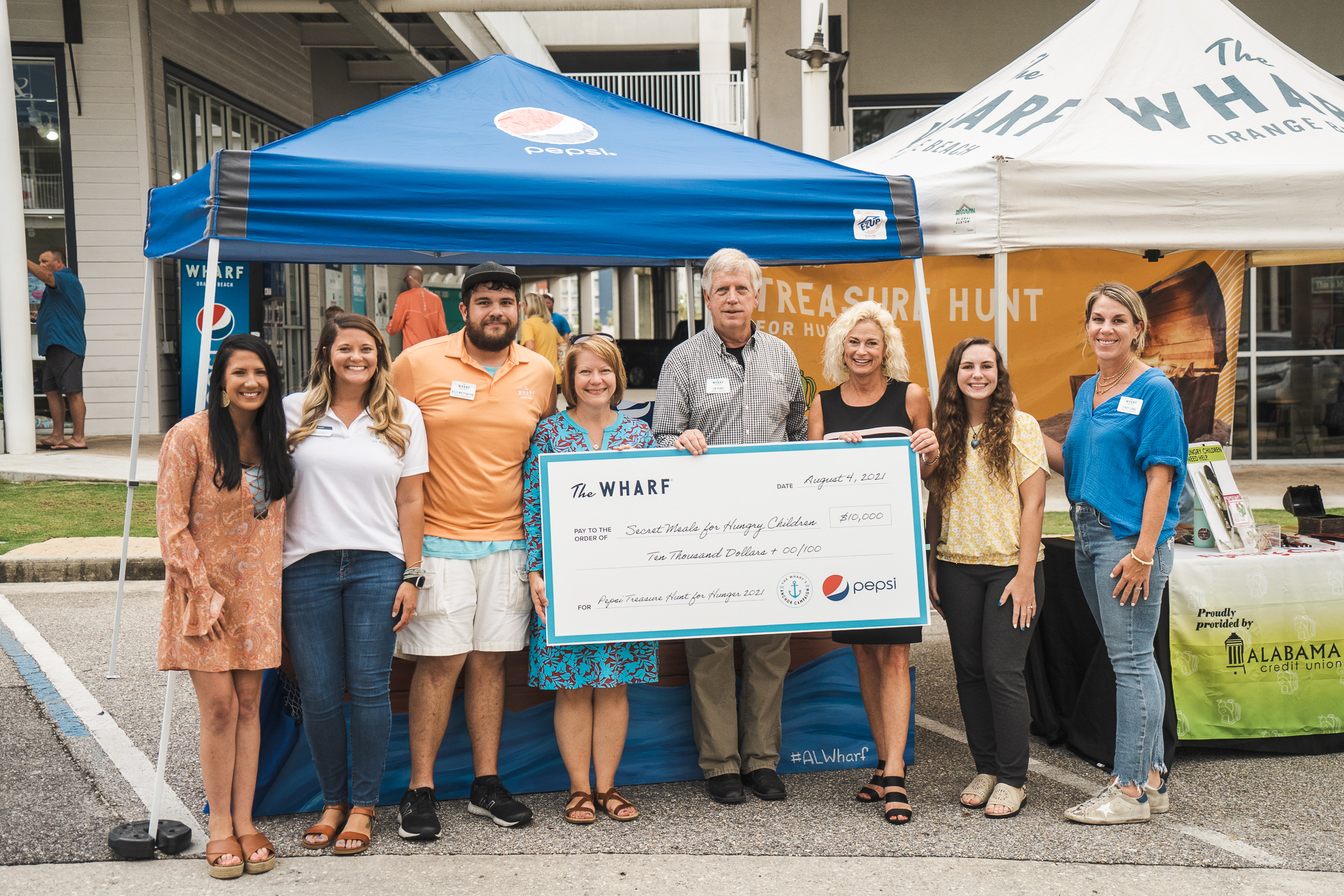 The Wharf, Pepsi Donate $10k to Help Feed Hungry Children in Alabama