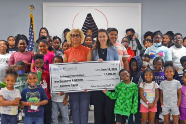 Robins Financial Credit Union Helping Kids at Camp