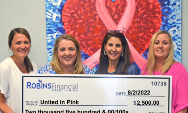 Robins Financial Credit Union Sponsors PINK OUT 5K