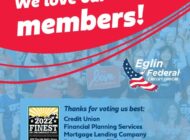 Eglin Federal Credit Union named 2022 Finest on the Emerald Coast in four categories