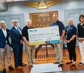 Pen Air Donates $100K to the Naval Aviation Museum Foundation's NW Florida STEM Center of Excellence Programs