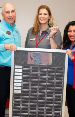 Juliana Powell Receives Eglin Federal Credit Union's 5-Star Employee Award for the 4th Quarter