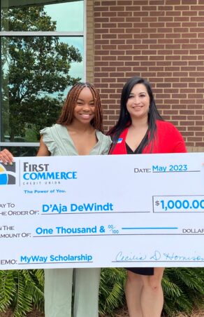 First Commerce Credit Union Empowers Financial Futures by Awarding Four $1,000 MyWay Scholarships to Local Students