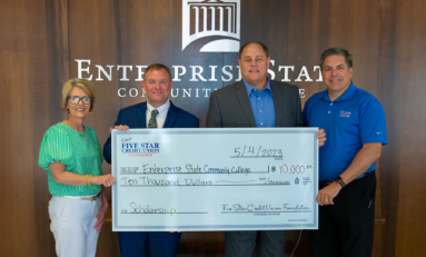 Five Star Credit Union Foundation Awards $50,000 in College Scholarship Grants