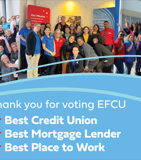 Eglin Federal Credit Union Named  2023 Finest on the Emerald Coast  in three categories