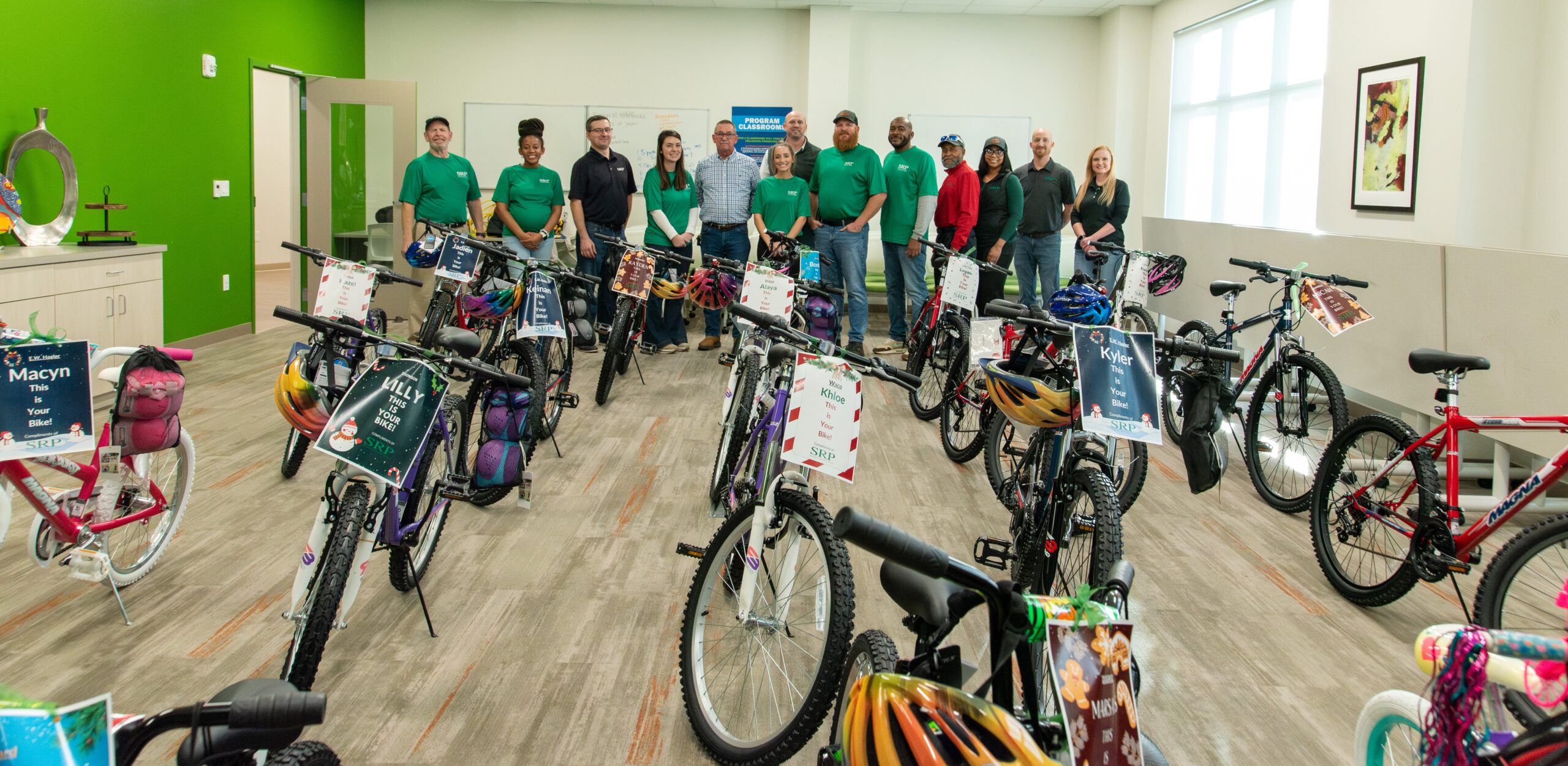 SRP Spreads Holiday Cheer with Bike Donation to Boys & Girls Clubs of Greater Augusta