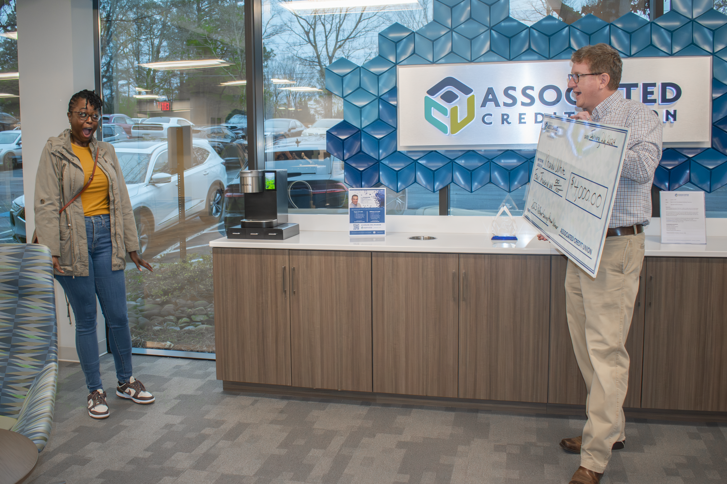 ASSOCIATED CREDIT UNION ANNOUNCES WINNER OF ANNUAL PRO$PER SAVINGS ACCOUNT DRAWING