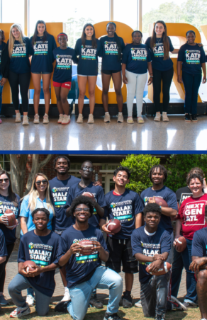 Associated Credit Union Hosts Traditionally Overlooked Students for College Tours & Sports Camps with Star Athletes